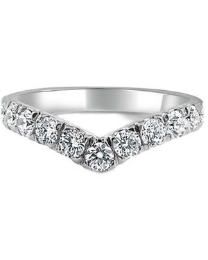 Sabrina Designs 14K 0.75 Ct. Tw. Diamond V Ring - White