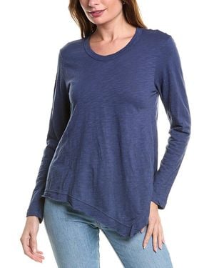 Wilt Slant Hem Tunic - Blue