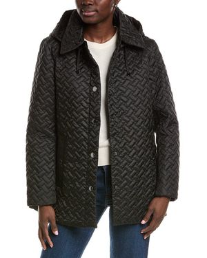 London Fog Medium Coat - Black