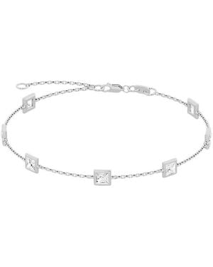 Lab Grown Diamonds 14K 2.00 Ct. Tw. Lab-Grown Diamond Station Bracelet - White