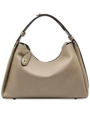 Adele Berto Leather Tote - Natural