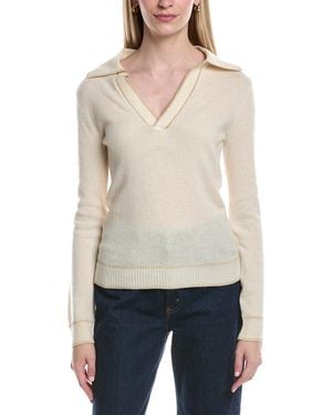 Maison Heritage Aurore Cashmere Jumper - White