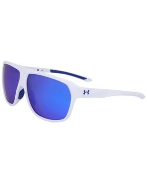 Under Armour Uadominate 62Mm Sunglasses - Blue