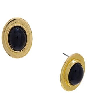 DANNIJO Plated Oversized Studs - Metallic