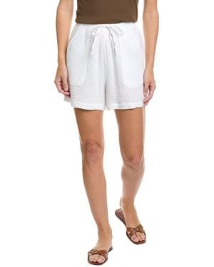 Splendid Gauze Short - White