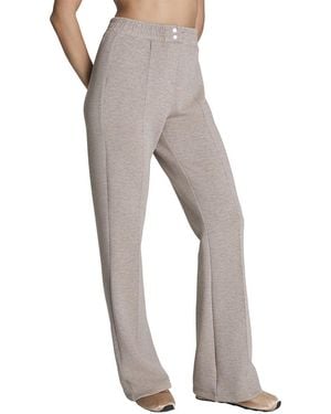 Spanx Brushed Flare Leg Pant - Gray