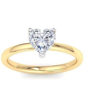 SuperJeweler 14K 1.00 Ct. Tw. Lab-Grown Diamond Ring - White