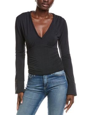 Chaser Brand Sleek Jersey Rodeo Top - Black
