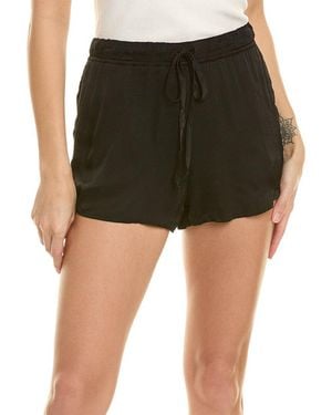 Bella Dahl High Waist Flowy Short - Green