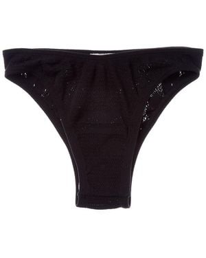 Wolford Net Lace Tanga - Black