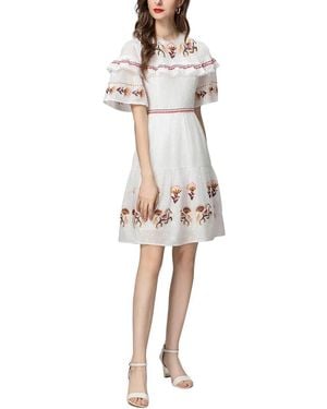 BURRYCO Mini Dress - White