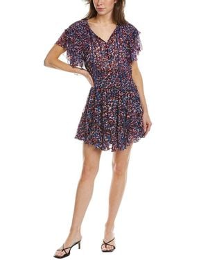 Isabel Marant Étoile Florise Mini Dress - Purple