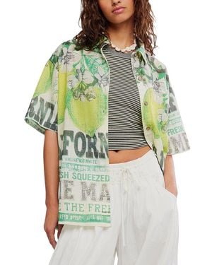 Free People Fresh Squeeze Top - Green