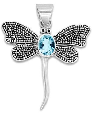Samuel B. 1.50 Ct. Tw. Topaz Pendant - Multicolour