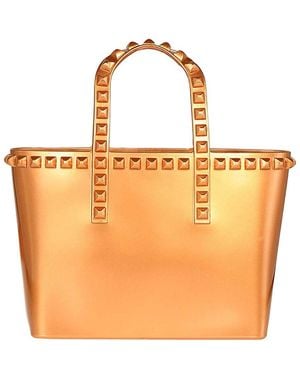 Carmen Sol Miriam Micro Mini Tote - Orange