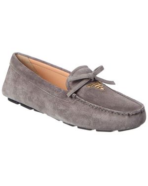 Prada Suede Loafer - Grey