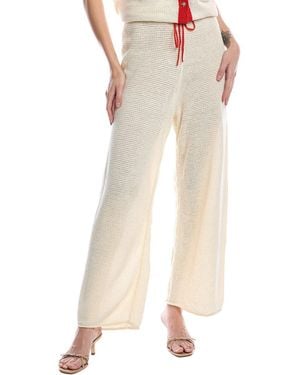 Onia Drawstring Linen Pant - Natural