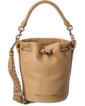 Marc Jacobs Leather Bucket Bag - Brown