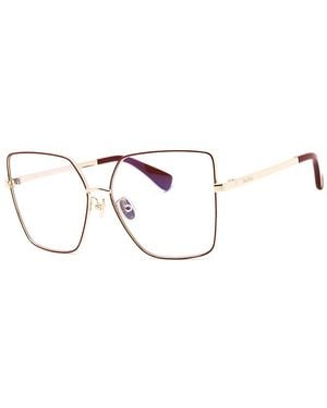 Max Mara 60Mm Optical Frames - Red