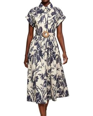 Vincent Shirt Dress - White