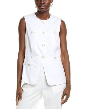 Nicole Miller Vest - White