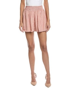 REVERIEE Check Short - Pink