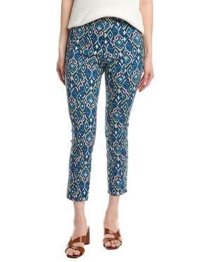 Sail To Sable Printed Stretch Pant - Blue