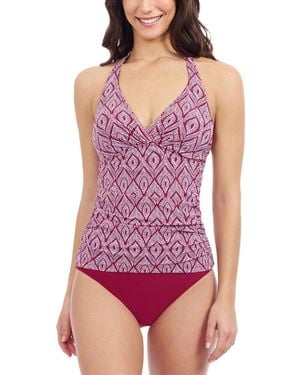 Gottex Halter Bikini Tankini - Purple