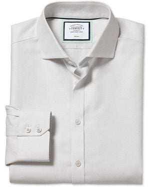 Charles Tyrwhitt Non-Iron Extra Slim Fit Dress Shirt - Grey