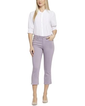 NYDJ Chloe Lilac Chalk Capri Jean - Multicolor