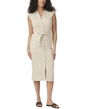 PAIGE Jaxsyn Midi Dress - Natural