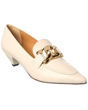Tod's Leather Pump - White