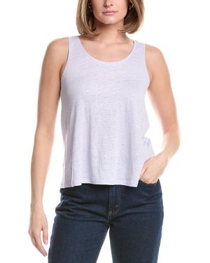 Eileen Fisher Linen Tank Top - Blue