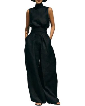FLORIDA CLOTHING Top & Pant Set - Black