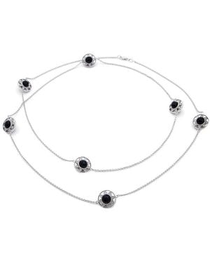 Gemstones Agate Necklace - White