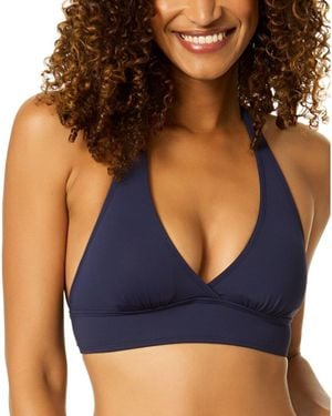 Anne Cole Twist Bandeau - Blue