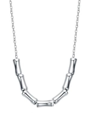 Rachel Glauber Statement Necklace - Metallic