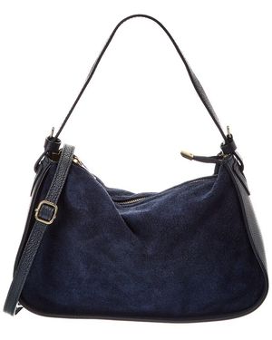 Isabella Rossetti Brooke Suede Bag - Blue