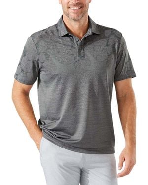 Tommy Bahama Palm Coast Tropic Fade Polo Shirt - Gray