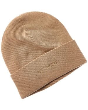 Vince Fine Rib Double Layer Cuff Knit Hat in Grey | Lyst UK display picture 1