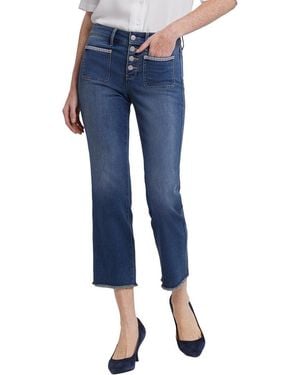 NYDJ Marilyn Valencia Surf Ankle Crop Jean - Blue