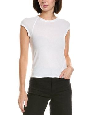 Helmut Lang Twisted Crop Top - White