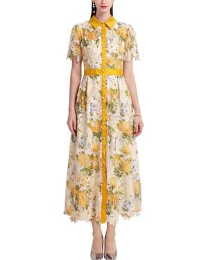 DZA Midi Dress - Metallic