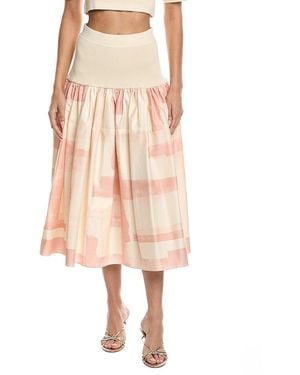 Alexis Arnette A-Line Skirt - Pink