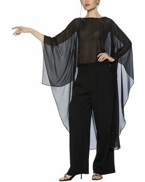Alexia Admor Junia Cover-Up Top - Black