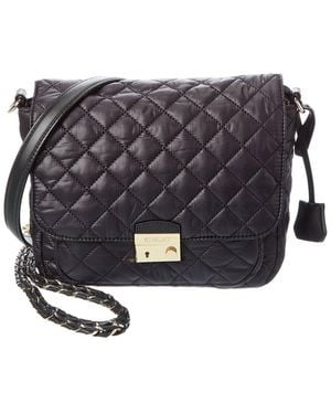 MZ Wallace Medium Crosby Lock Crossbody - Grey