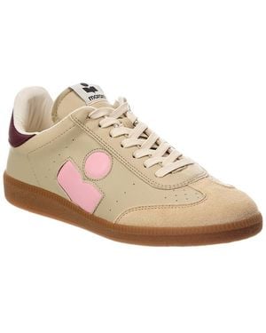 Isabel Marant Bryce Leather Trainer - White