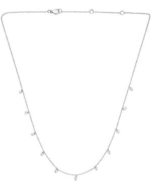 Maitre De Diamant 14K 1.32 Ct. Tw. Lab-Grown Diamond Necklace - White