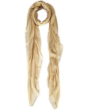 Blue Pacific Specialty Metal Cashmere-Blend Scarf - Metallic