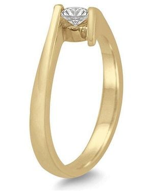 True Diamond 14K 0.20 Ct. Tw. Diamond Ring - Metallic